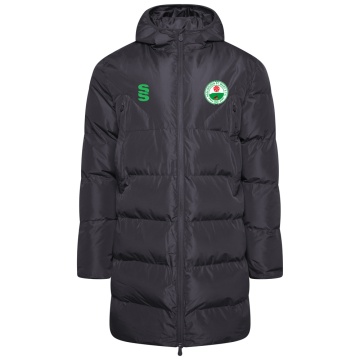 Active Long Padded Jacket - Black