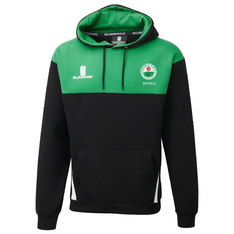 Haslingden St Marys FC - Blade Hoody - Black Emerald White